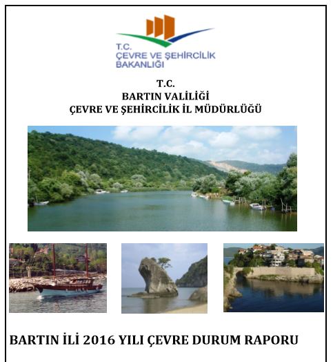 İLİMİZİN 2016 YILI ÇEVRE DURUM RAPORU