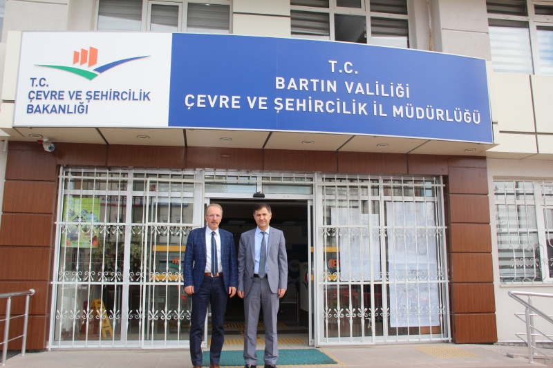 BARTIN ÜNİVERSİTESİ REKTÖRÜNDEN ZİYARET