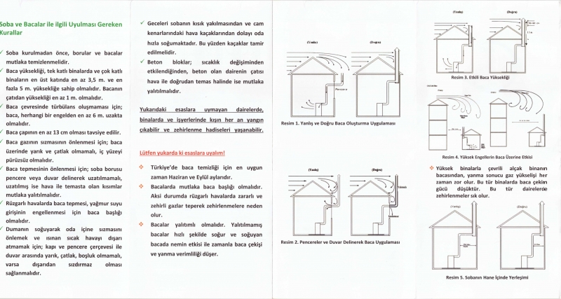 BROŞÜR VE ÇIKARTMALAR DAĞITILDI