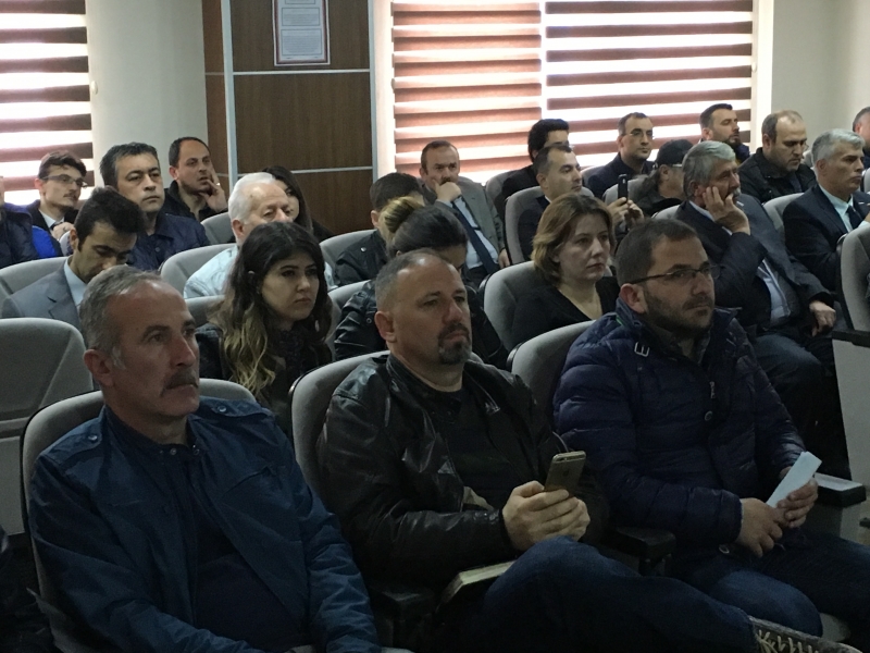 Yapı Denetim Hakkında Kanun ve İlgili Yönetmelikler Hakkında Bilgilendirme Toplantısı Yapıldı