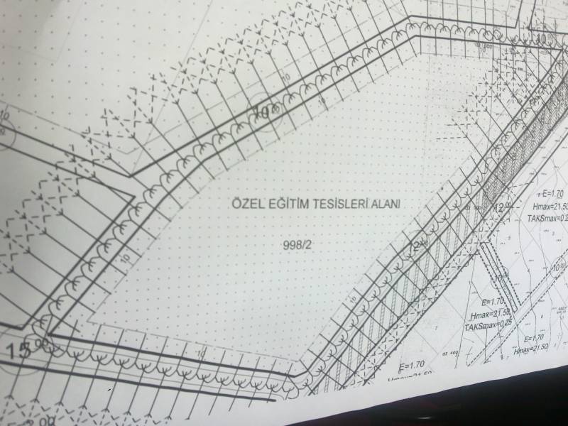 İLAN Merkez Tilmerç 998/2 Parsele ait İmar Değişikliği