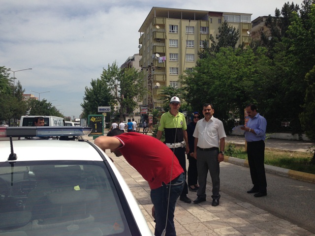 Trafikte Egzoz Denetimleri Yapılıyor