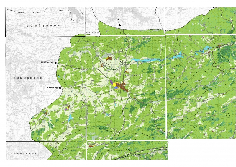 Erzurum- Erzincan-Bayburt Planlama Bölgesi 1/100 000 Ölçekli Çevre Düzeni Planı