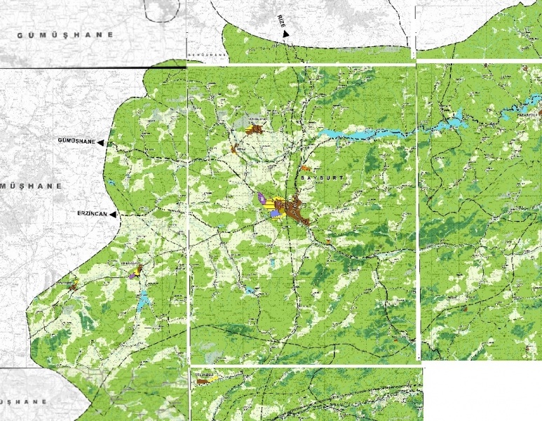 Erzurum- Erzincan-Bayburt Planlama Bölgesi 1/100 000 Ölçekli Çevre Düzeni Planı