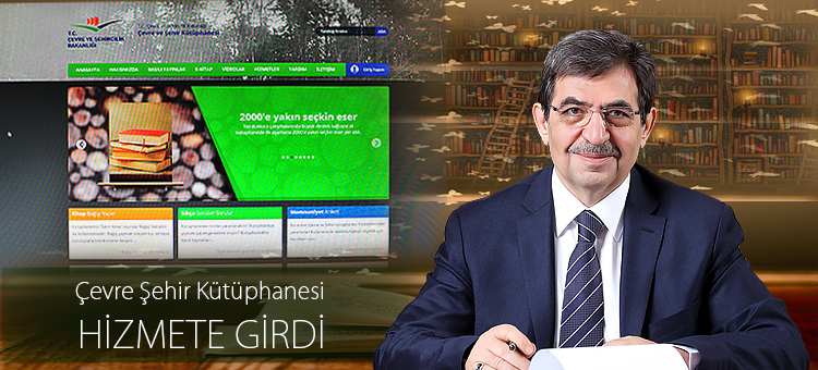 ÇEVRE ŞEHİR KÜTÜPHANESİ HİZMETE GİRDİ