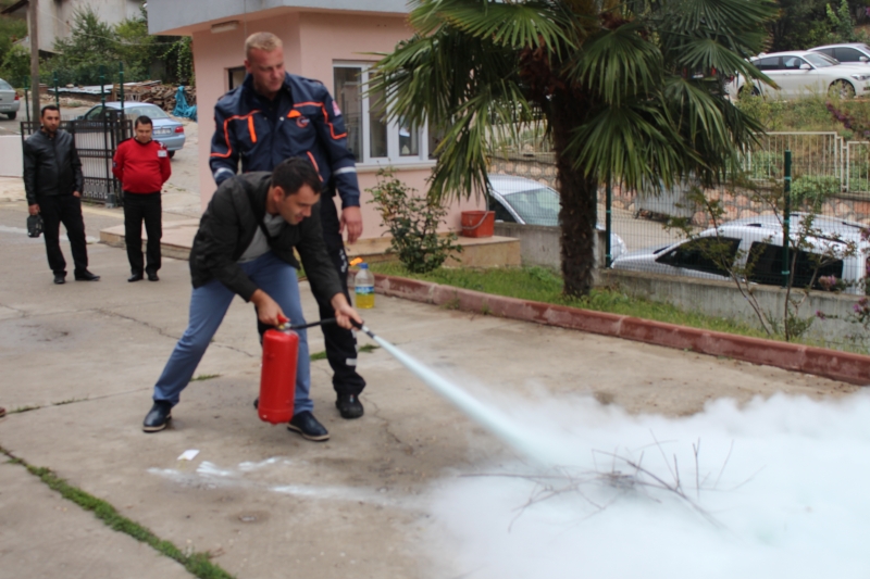  "Sivil Savunma, KBRN, Temel Afet Bilinci ve Yangın" Eğitimi Gerçekleştirilmiştir.