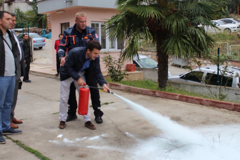  "Sivil Savunma, KBRN, Temel Afet Bilinci ve Yangın" Eğitimi Gerçekleştirilmiştir.