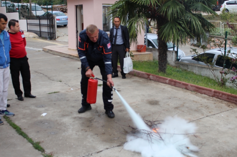  "Sivil Savunma, KBRN, Temel Afet Bilinci ve Yangın" Eğitimi Gerçekleştirilmiştir.