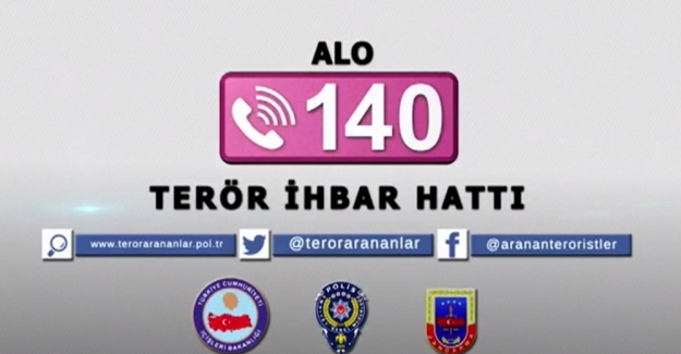 Alo 140 Terör İhbar Hattı