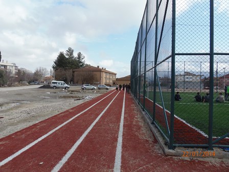 Bucak Futbol Sahası ve Yürüyüş Yolu  Yapım İşi