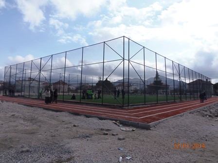 Bucak Futbol Sahası ve Yürüyüş Yolu  Yapım İşi