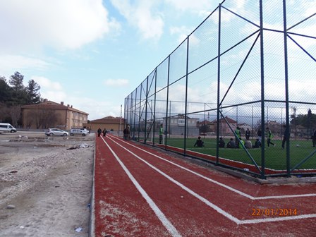 Bucak Futbol Sahası ve Yürüyüş Yolu  Yapım İşi