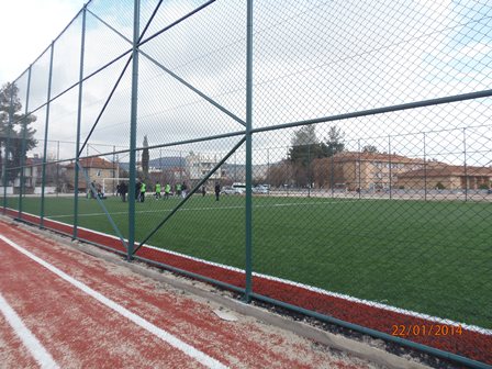 Bucak Futbol Sahası ve Yürüyüş Yolu  Yapım İşi