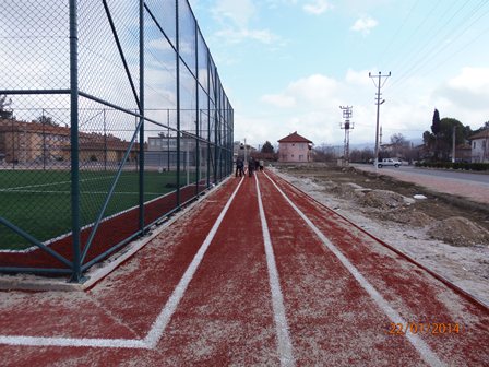 Bucak Futbol Sahası ve Yürüyüş Yolu  Yapım İşi