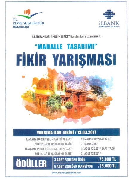 MAHALLE TASARIMI FİKİR YARIŞMASI