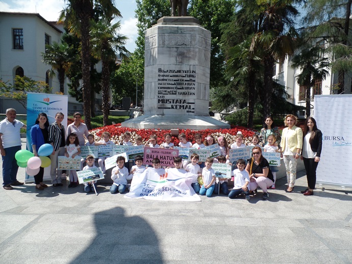 Anaokulların Katılım Sağladığı Çevre Yürüyüşü 01.06.2014 Tarihinde Gerçekleştirildi!