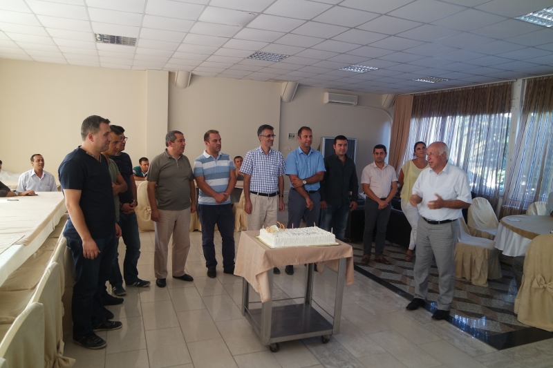 Ağustos Ayında Doğum Günü Olan Personelin Doğum Günleri Müdürlüğümüz Sosyal Tesislerinde Personelin Katılımıyla Kutlandı