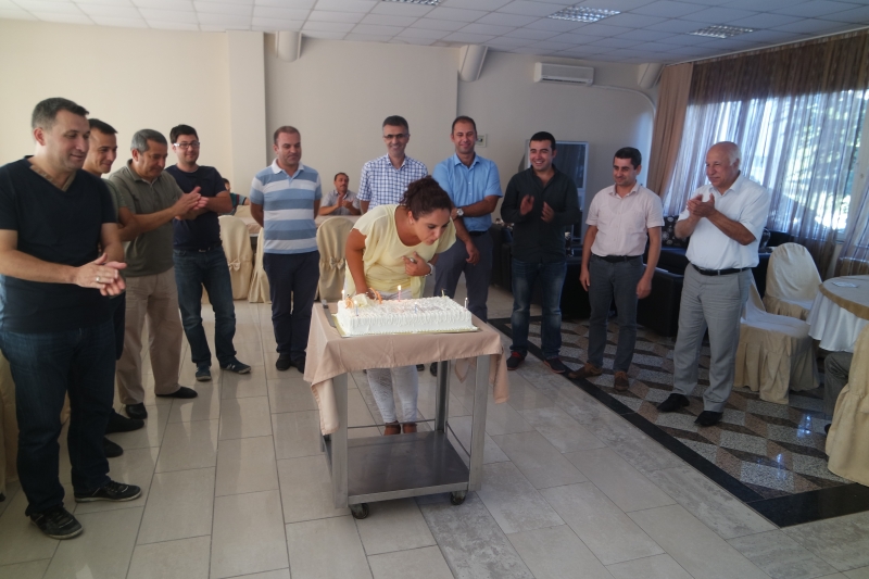Ağustos Ayında Doğum Günü Olan Personelin Doğum Günleri Müdürlüğümüz Sosyal Tesislerinde Personelin Katılımıyla Kutlandı