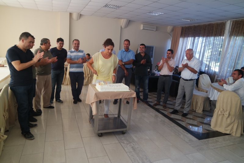 Ağustos Ayında Doğum Günü Olan Personelin Doğum Günleri Müdürlüğümüz Sosyal Tesislerinde Personelin Katılımıyla Kutlandı