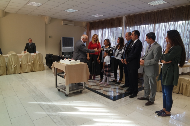 Eylül Ayında Doğum Günü Olan Personelin Doğum Günleri Müdürlüğümüz Sosyal Tesislerinde Personelin Katılımıyla Kutlandı