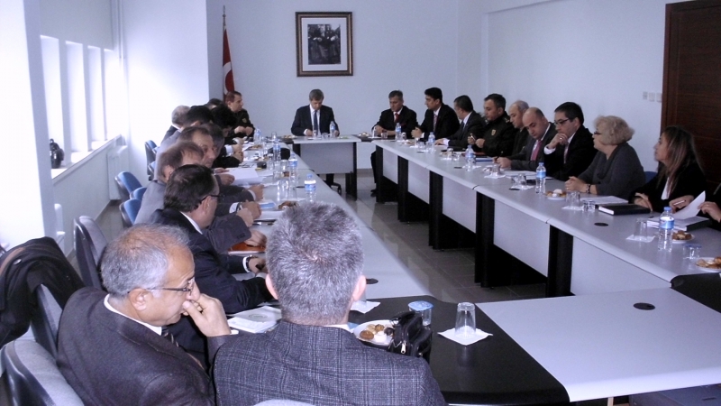 Aralık Ayı Mahalli Çevre Kurulu Toplantısı Valimiz Sayın Ahmet ÇINAR'ın Teşrifleri İle Gerçekleştirildi.