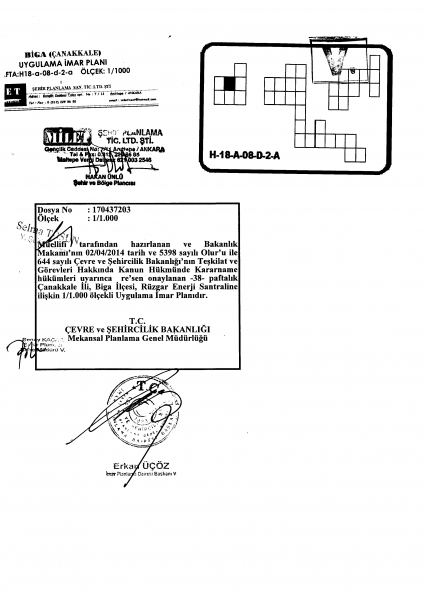 Bakanlık Makamının 02.04.2014/5398 Sayılı Oluru