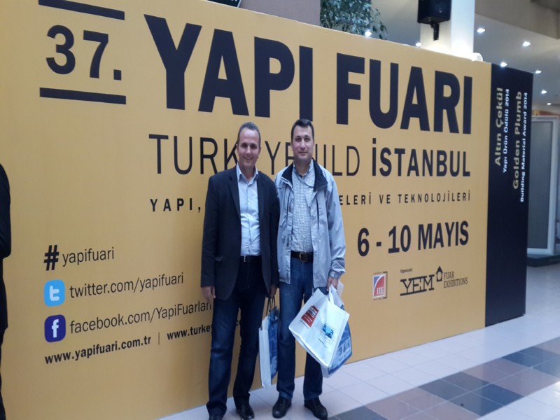 İl Müdürümüz Bülent YEĞİN ve Müdürlüğümüz personeli 37. Yapı Fuarı-Turkeybuild İstanbul 2014 Fuarına katıldı.