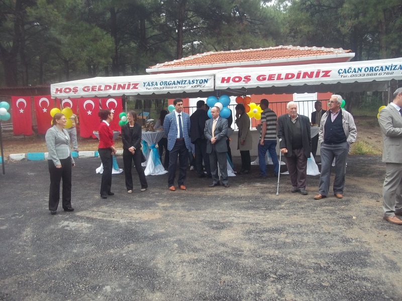 Güzelyalı İlköğretim Okulunun Onarımı ve Çevre Düzenlemesi Çalışmalarının Açılışı