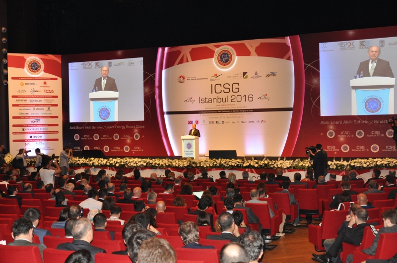 ICSG İstanbul 2016, 4. Uluslararası İstanbul Akıllı Şebekeler Ve Şehirler Kongresi Ve Fuarına Genel Müdürlüğümüz Katılım Sağladı