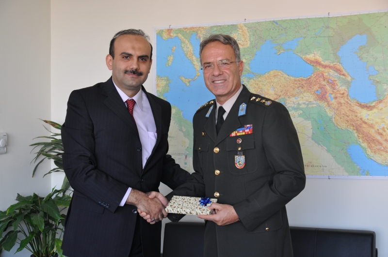 Colonel Onur LENK Has Paid Farewell Visit Our General Directorate