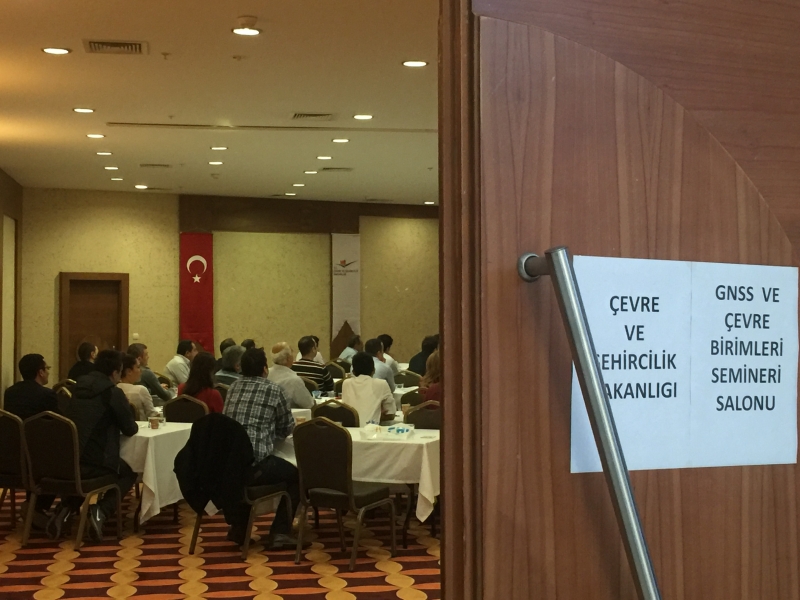 General Directorate of Geographic Information Systems  GNSS & GNSS Equipments Training was held in Antalya between November 9 - 11 2015