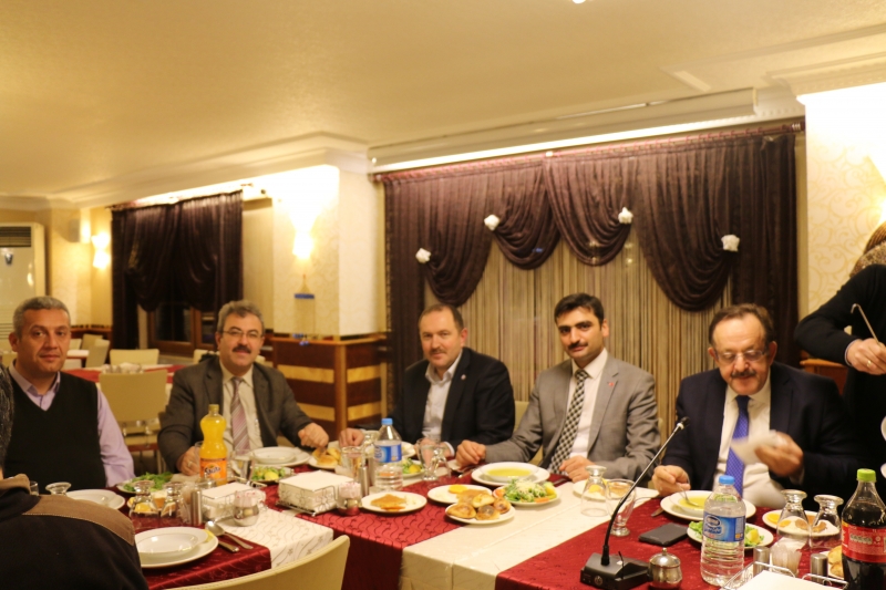 Bakanlık Müşaviri Olarak Görevlendirilen İl Müdürümüz Seyitahmet SANCAK' a Veda Yemeği Düzenlendi.