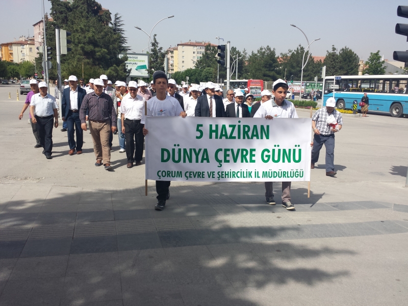 5 Haziran Dünya Çevre Günü çeşitli etkinliklerle kutlandı.