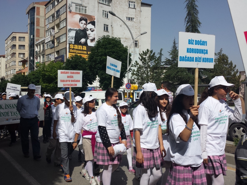 5 Haziran Dünya Çevre Günü çeşitli etkinliklerle kutlandı.