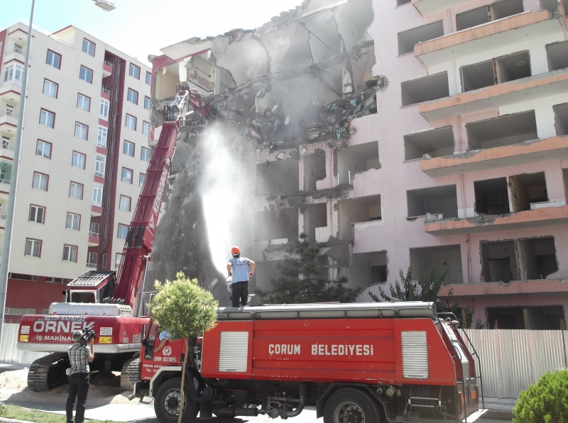 Çorum' da Kentsel Dönüşüm Devam Ediyor.