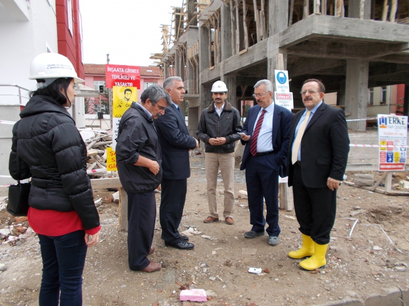 Yapı İşleri Genel Müdürlüğünden Müdürlüğümüze Ziyaret.