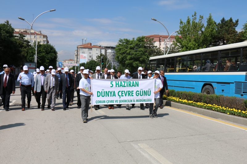 5 Haziran Dünya Çevre Günü çeşitli etkinliklerle kutlandı.