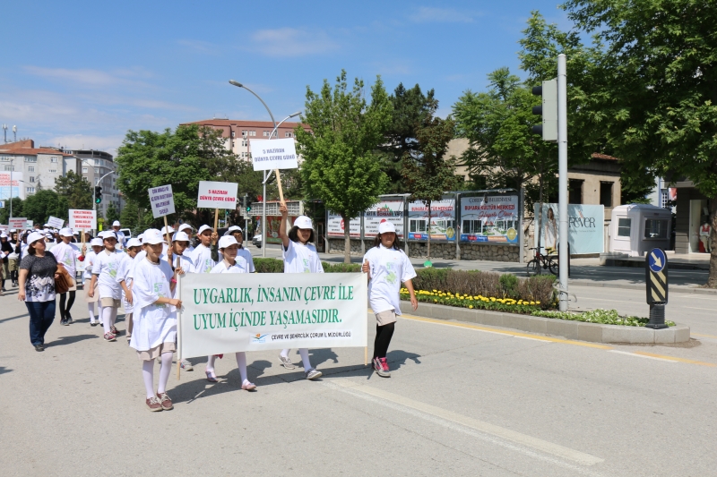 5 Haziran Dünya Çevre Günü çeşitli etkinliklerle kutlandı.