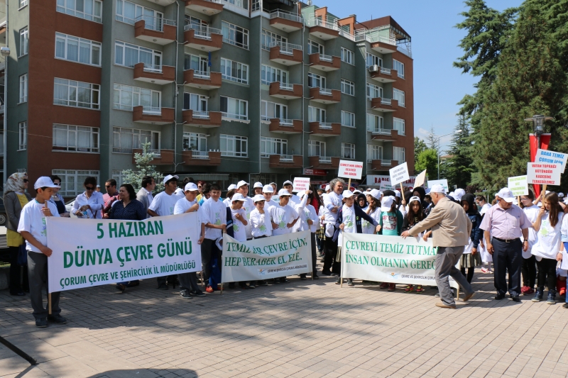 5 Haziran Dünya Çevre Günü çeşitli etkinliklerle kutlandı.