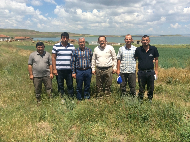 İl Müdürümüz Sayın Seyitahmet SANCAK Kızılyar Köyünde İncelemelerde Bulundu.