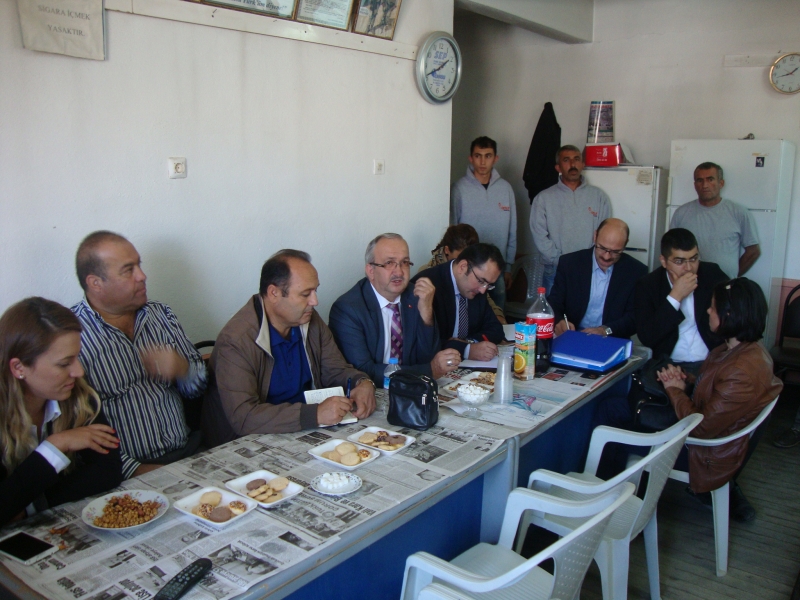 İl Müdürümüz Seyitahmet SANCAK Başkanlığında ÇED Sürecine Halkın Katılım Toplantıları Gerçekleştirilmiştir.