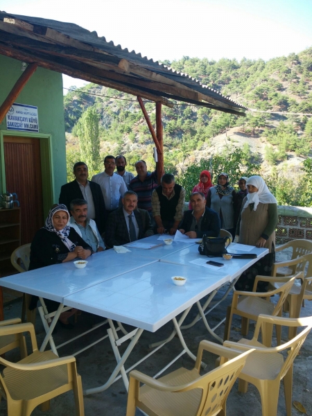 Kargı İlçesi Kavakçayı Köyü Sakızçay Mahallesi Sakinlerine Köy Toplulaştırması Kapsamında Arsa Tapuları Verildi.