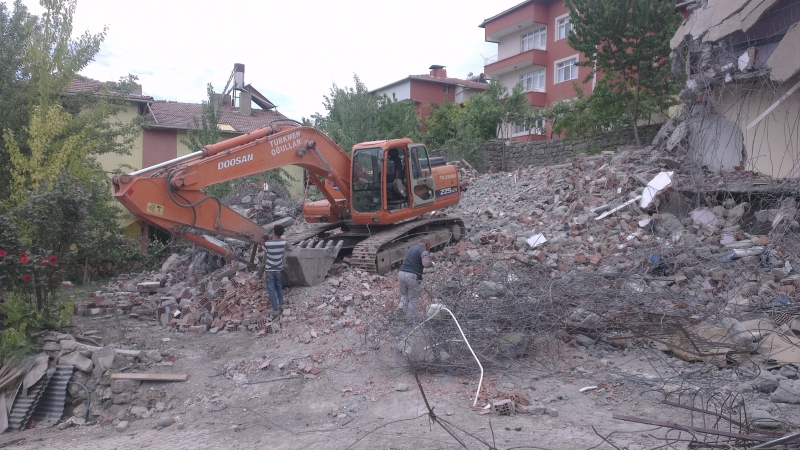 ÇORUMDA KENTSEL DÖNÜŞÜM BAŞLADI