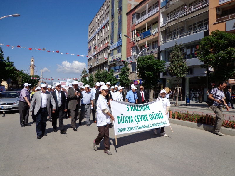 5 Haziran Dünya Çevre Günü çeşitli etkinliklerle kutlandı.