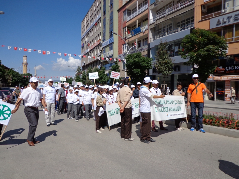 5 Haziran Dünya Çevre Günü çeşitli etkinliklerle kutlandı.