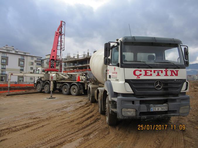 BETON DENETİMLERİMİZ DEVAM ETMEKTEDİR.