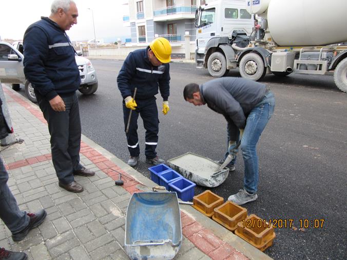 BETON DENETİMLERİMİZ DEVAM ETMEKTEDİR.