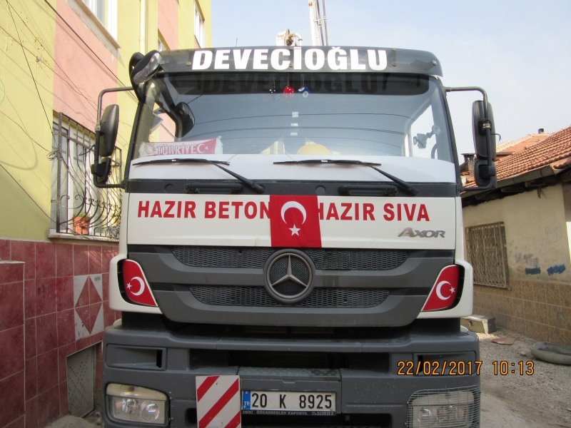 BETON DENETİMLERİMİZ DEVAM ETMEKTEDİR