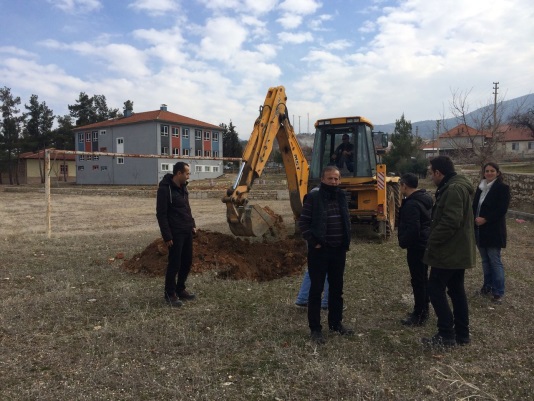 Baklan ilçesi Merkez Mahallede jeolojik ve jeoteknik etüd çalışmaları