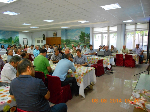 İl Müdürümüz Fikret BÜYÜKSOY'un Personelimizle Yaptığı Toplantı.